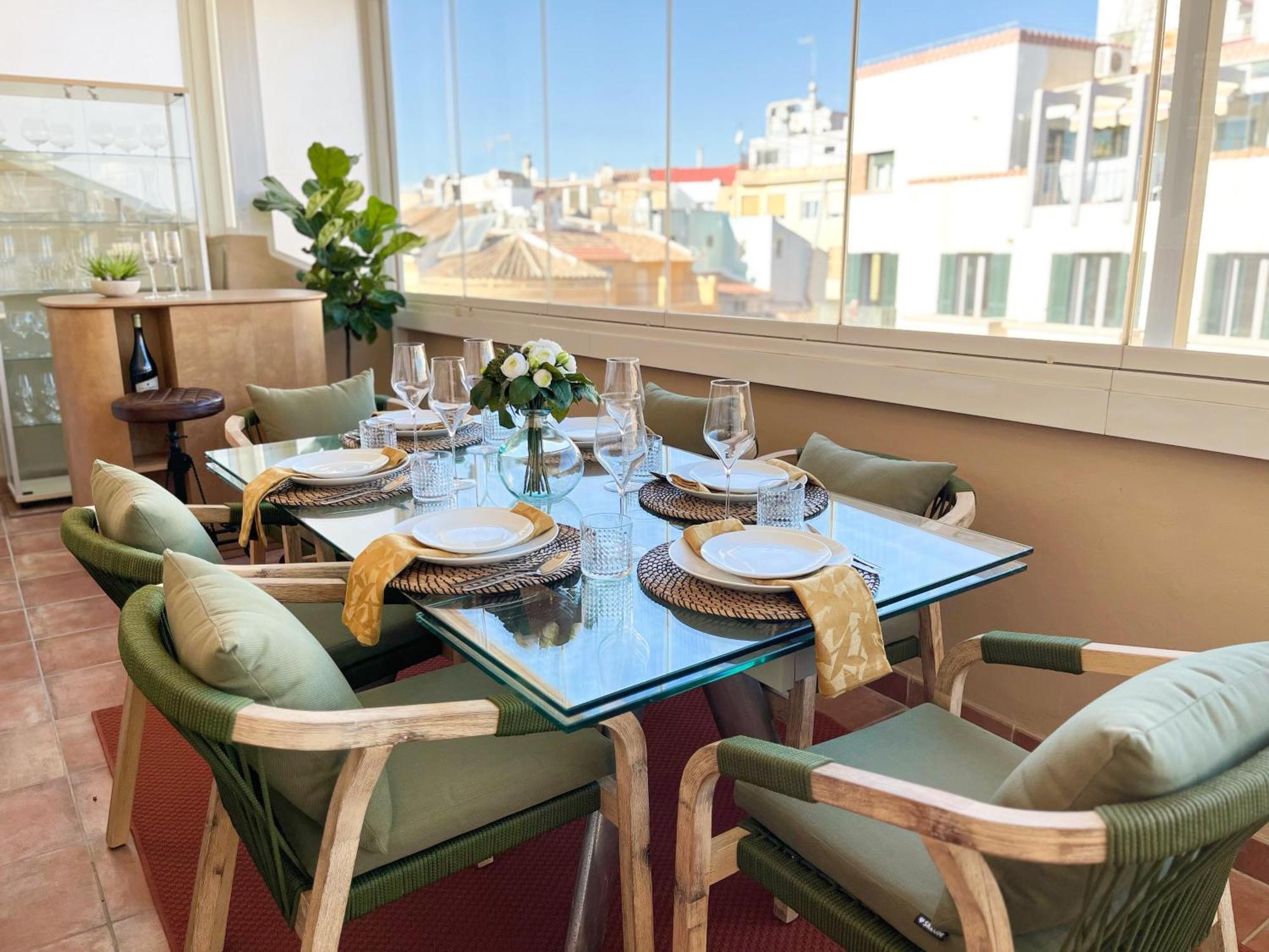 Tennessee Penthouse Málaga Buitenkant foto
